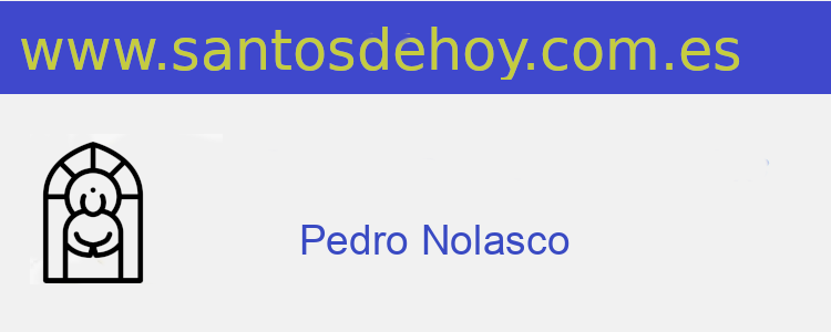 santo de Pedro Nolasco